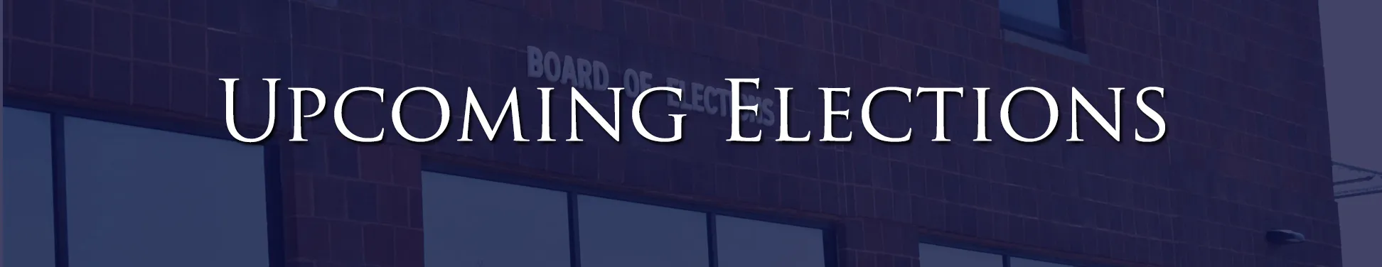 Fulton County Board of Elections - Offices Up for Election